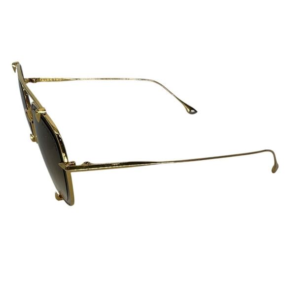 DITA Talon-Two 23009 Gold Titanium Aviator Sunglasses Gradient Lenses main image 9